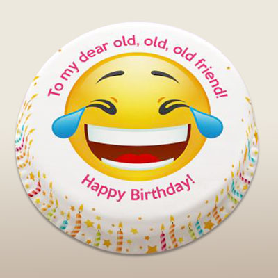 "Emoji Photo Cake - codeEm12 - Click here to View more details about this Product